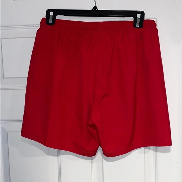 Nike Women's Red Athletic Shorts - Picture 6 of 7